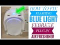 How To Fix Blue Light Flashing Febreze Plug In Air Freshener