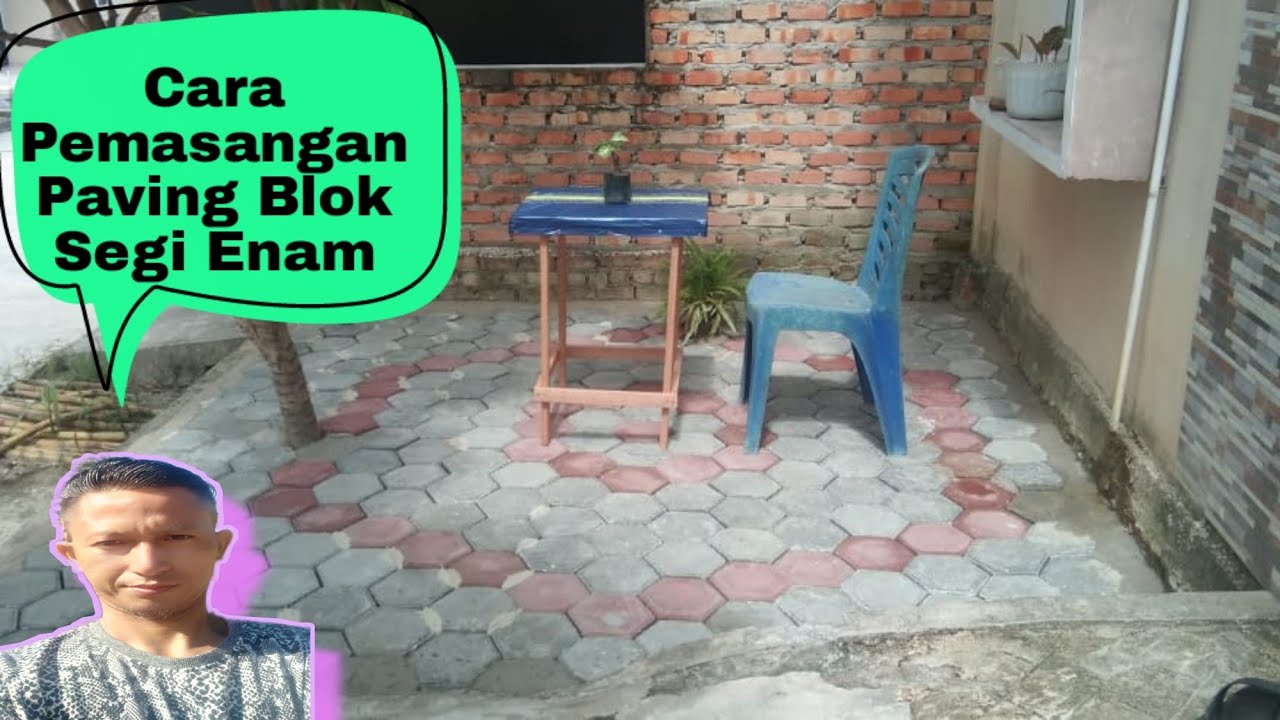 Cara Memasang Paving Blok Di Halaman Rumah Tipe 36/tutorial - YouTube