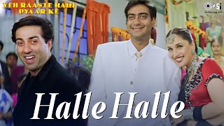 Halle Halle - Vídeo Song | Yeh Raaste Hain Pyaar Ke | Sunny Deol, Ajay Devgn & Madhuri Dixit