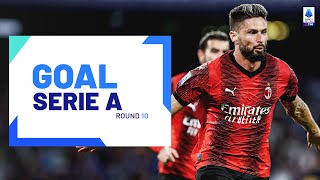 GOAL SERIE A | Round 10 | Giroud back to scoring ways | Goal Collection | Serie A 2023/24
