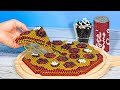 DIY Pepperonis Pizza Challenge From Magnetic Balls | Satisfying ASMR Magnet Cooking