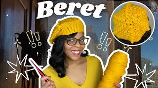 Crochet Beret: Get Your Head in the Game