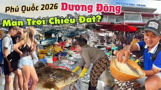 Hồi hộp đi Chợ Dương Đông Phú Quốc giá hải sản mắc hay Rẻ tết 2026?