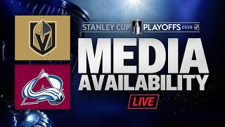 Vegas Golden Knights @ Colorado Avalanche Game 2 Post-Game Media Availability
