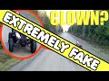 when you see clowns on ATV’s do not let them catch you because they're FAKE! @Stromedy