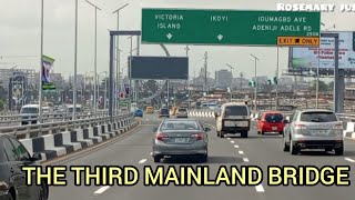 A SCENIC DRIVE THROUGH THE THIRD MAINLAND BRIDGE LAGOS NIGERIA 🇳🇬🇰🇪
