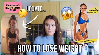 How To Lose Weight Following Alexandra's Happy Body Plan | Update