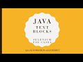 Java Text Blocks: Write Cleaner, More Readable Multi-Line Strings | QA Automation Alchemist