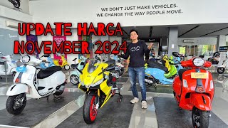 BANYAK BONUS ❗️UPDATE HARGA VESPA MATIC BULAN NOVEMBER 2024