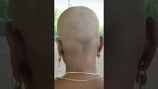 #hairdonation #baldisbeautiful #smoothshave #mottai #baldbychoice #bald #hairsha