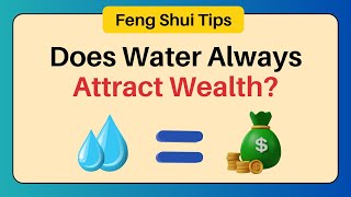 💰 Does Water Always Attract Wealth in Feng Shui? #fengshui