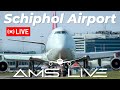 🔴 LIVE: NEW LOCATION! | Departures & Arrivals at Amsterdam Schiphol Airport☀️✈️ | August 3, 2024