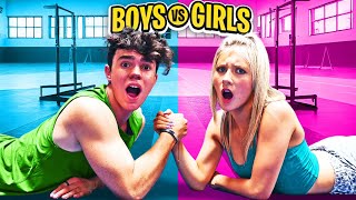 GIRLS vs BOYS Gymnastics Challenge 🤸