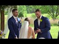 rachel u0026 cameron s wedding ceremony the 1932 barn