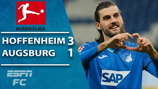 Hoffenheim beat Augsburg 3-1 to extend unbeaten run to 5 games | ESPN FC Bundesliga Highlights