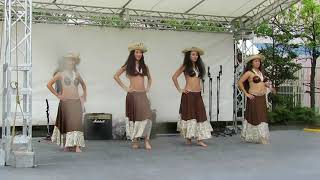 TAMAHANA Tahitian Dance School [フラ・タヒチアンダンス]フルムービー いわき街なかコンサート in TAIRA 2017