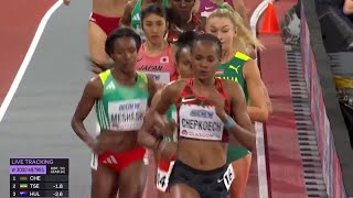 女子3000m決勝 田中希実がアジア室内記録で8位入賞 8分36秒03【世界室内陸上2024】