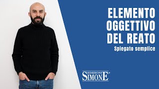 Diritto Penale spiegato semplice: Elemento oggettivo del reato