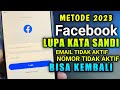 Cara Login Facebook lupa kata sandi yang email dan nomor hp nya sudah tidak tidak aktif