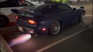 Rx7 Shoots Massive Flames