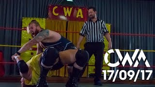 Keegan Brettle VS Roswell | CWA Championship Match | CWA 17/09/17