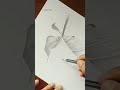 Drawing Leaf #drawing #cara #gambar #trik #shorts #fyp #4u