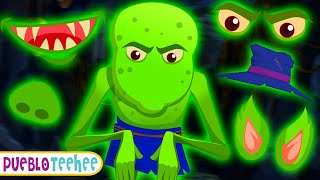 Pueblo Teehee | Descubre las Partes de la Cara de un Monstruo👹| Videos Educativos Para Niños