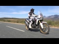 Honda's 2016 Africa Twin in action