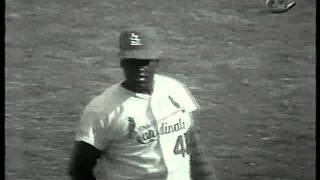 Jim Northrup triple - Game 7 1968 World Series - Tigers vs. Cardinals