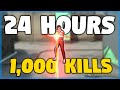 How I got 1,000 Kills in 24 Hours...