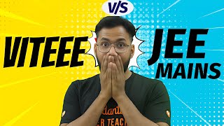 VITEEE v/s JEE Mains | Is VITEEE Better than JEE? | Which is Easier? | Anupam Sir @VedantuMath