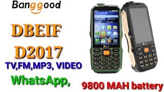 Super gadgets,DBEIF, D2017, MOBILE PHONE REVIEW AND BOX,9800MAH, LIVE TV ,FM,WHATSAPP, Tamil