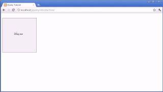 jQuery Tutorial - 145 - Droppable