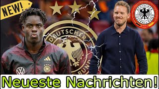 Was Julian Nagelsmann dazu sagte, warum Aurel Bisseck vom DFB ausgeschlossen wurde