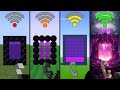 nether portals with different Wi-Fi in Minecraft