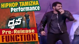 Hiphop Tamizha Performance For Neethoney Dance Song At Dhruva Pre Release Function || Ram Charan