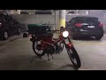 ct110 postie with a lifan 140