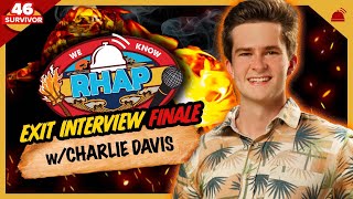 Survivor 46 Finale Interview with Charlie Davis