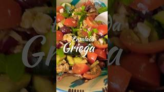 Ensalada Griega o Ensalada Mediterránea #nolviscocinaencasa #ensaladasaludable #ensaladacasera