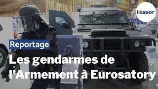 A Eurosatory, les gendarmes de l'armement veillent