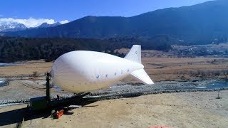 Chinese airship sets new record in measuring high-altitude vapor