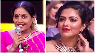 Amala Paul Impressed On Saranya Ponvannan's Heart Melting Speech about Dhanush