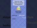 How to Use Python for Data Visualization