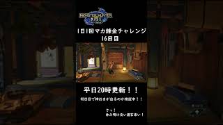 【モンハンライズ】マカ錬金チャレンジ16日目！何日で神おまが出るのか？護石ガチャ報告 【モンスターハンター / MHRise】 #Shorts