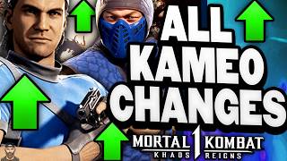 All Big Kameo Changes in Mortal Kombat 1 (Khaos Reigns UPDATE)