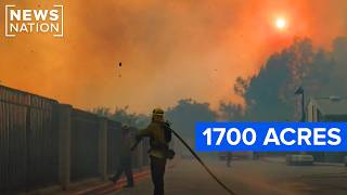 43,000 forced to flee as Sandy Fire explodes near LA | NewsNation Live