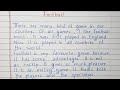 Write an essay on Football | Essay Writing | English