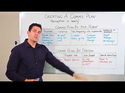 Project Management: Creating a Communications Plan Project Management: Creating a Communications Plan