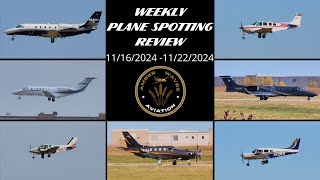 WEEKLY PLANE SPOTTING REVIEW | My Aviation Videos Posted From November 16, 2024 - November 22, 2024