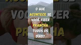 O que acontece se você fizer prancha todos os dias por 1 minuto?